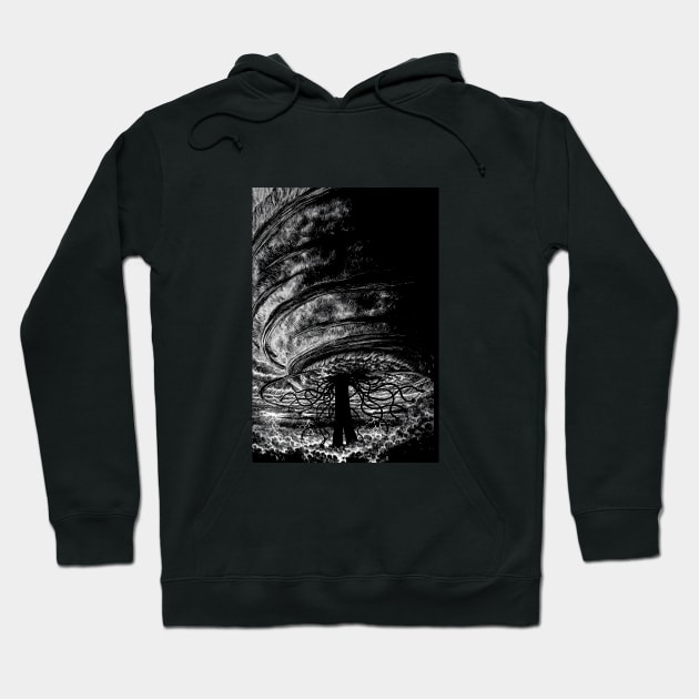 the last storm Hoodie by theblack futur